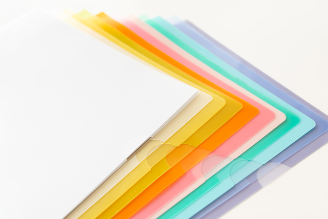 ノベルティ　クリアファイル